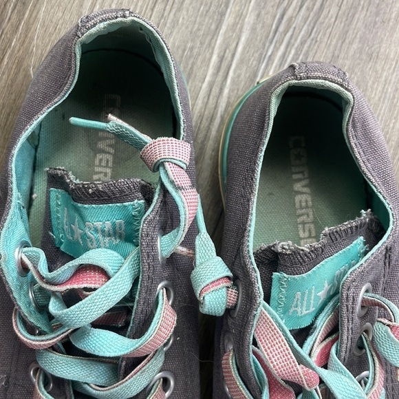 Vintage Converse All Star Double Lace Ox Rabbit Sneaker, women’s size 7 - Picture 4 of 8